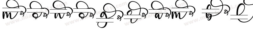 monogram block字体转换